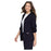ScrubZone (R) by Landau Jacket Warm-Up Poly/Ctn Uniforms W Blk XS 4Pckt Ea