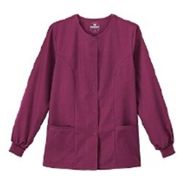 White Swan Uniform Jacket Warm-Up Poly/Ctn W Wn Sm 28" 2Pckt Ea