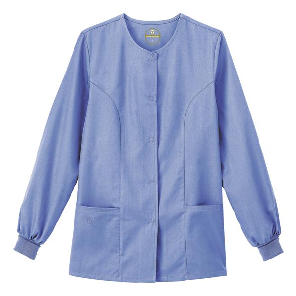 White Swan Uniform Jacket Warm-Up Poly/Ctn W Ceil XL 28" 2Pckt Ea