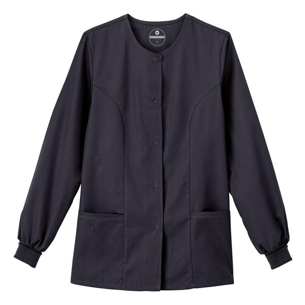 White Swan Uniform Jacket Warm-Up Poly/Ctn W Chrcl 5XL 28" 2Pckt Ea