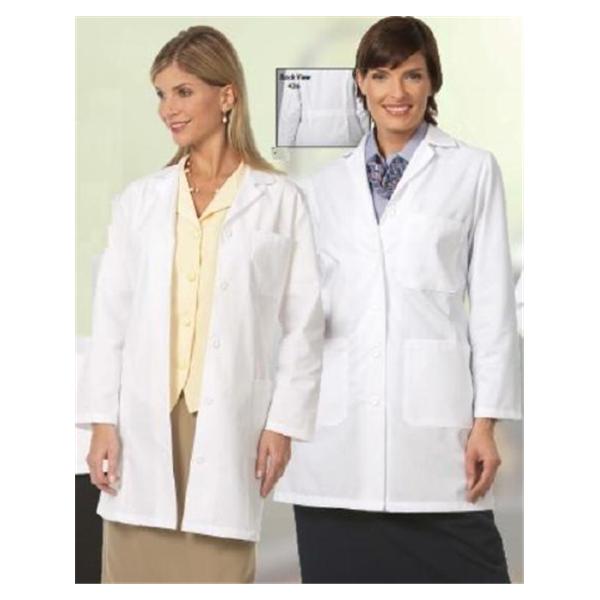 Fashion Seal Lab Coat Jacket Fashion Seal Womens White 2X Small Ea