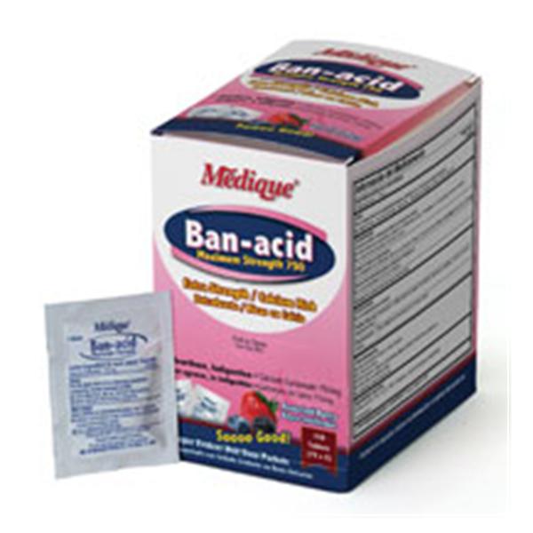 Ultratab Laboratories Medique Ban-acid Tablets 750mg Maximum Strength ...