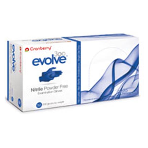 Pro2 Solutions Gloves Exam Evolve 300 PF Nitrile Latex-Free Md Royal Blue 300/Bx, 10 BX/CA (CR3307)