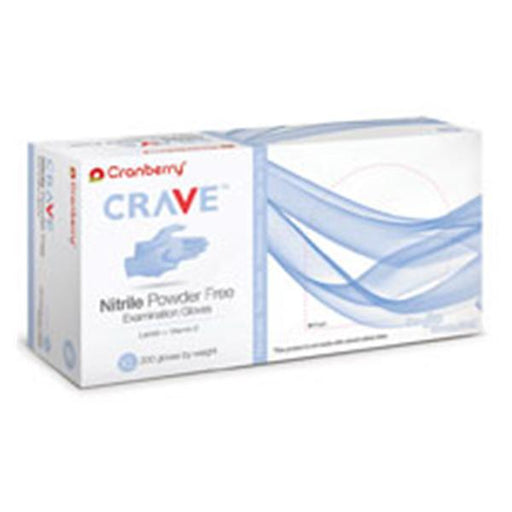 Pro2 Solutions Gloves Exam Crave PF Nitrile Latex-Free XS Light Blue 200/Bx, 10 BX/CA (CR3555)