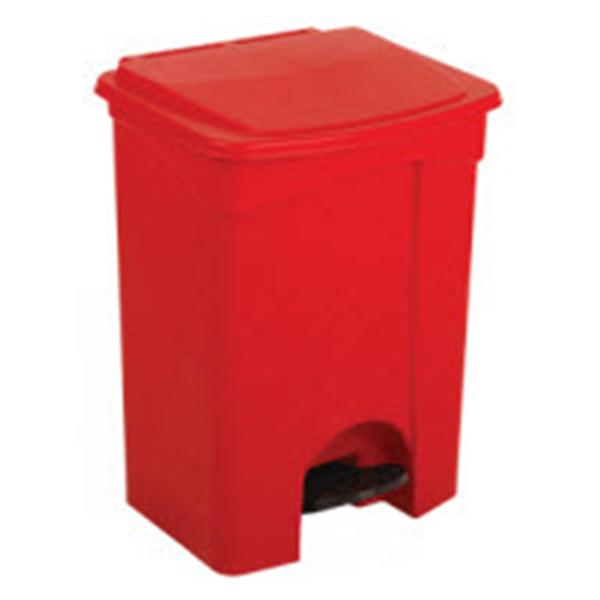 Rubbermaid Container Waste Defenders Stl 3.5gal Step-On Ld Rd Rnd Ea