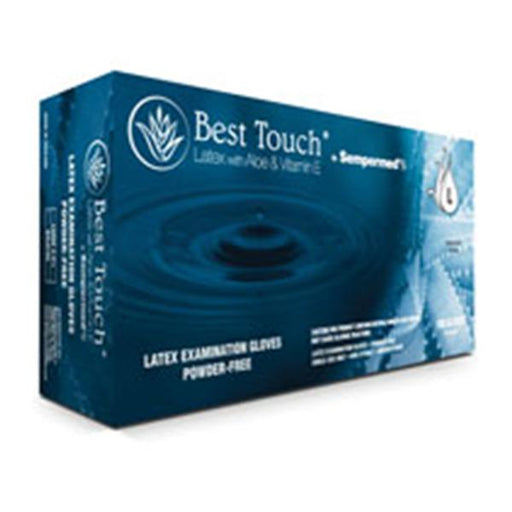 Sempermed USA Gloves Exam Best Touch Powder-Free Latex X-Small White 100/Bx, 10 BX/CA (BTLA101)