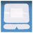 Deroyal Industries  Drsng Vasc Acs Cvdrm+ VAD PU Flm 6x6 Tp MltLyr Strl LF 50/CA