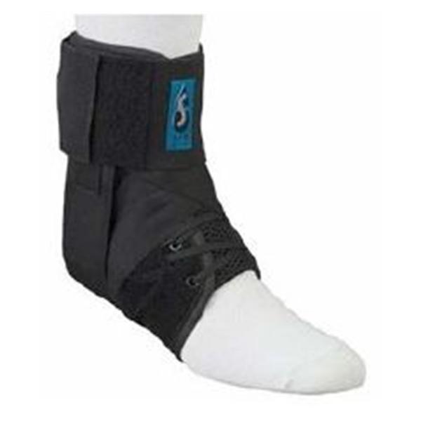 Medical Specialties Brace Stabilizing ASO Max Adult Ankle Nyl Black Size X-Small Ea