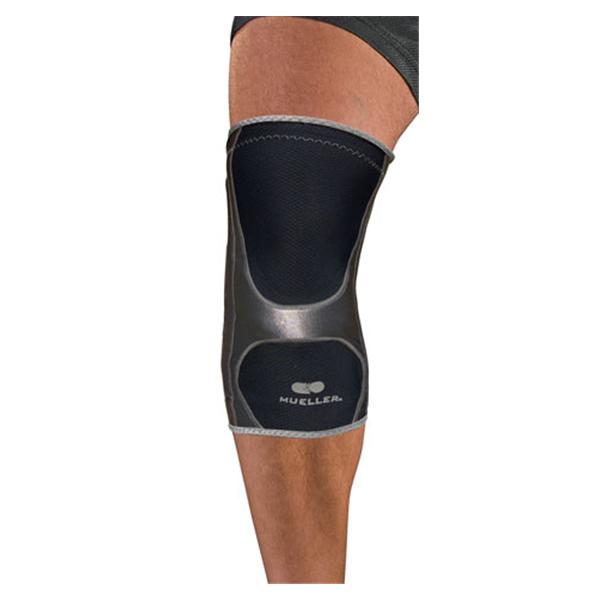 Mueller Sports Medicine Support Hg80 Knee Black/Silver Size X-Large Ea