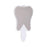 Office Supplies & Practice Mkt Hand Mirror Plain Acrylic 10 in Tooth Shaped Ea