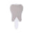 Office Supplies & Practice Mkt Hand Mirror Plain Acrylic 10 in Tooth Shaped Ea