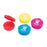 Office Supplies & Practice Mkt Tooth Saver Plastic 1.75 in Assorted Colors W/ Flip-Up Lid 100/Bg