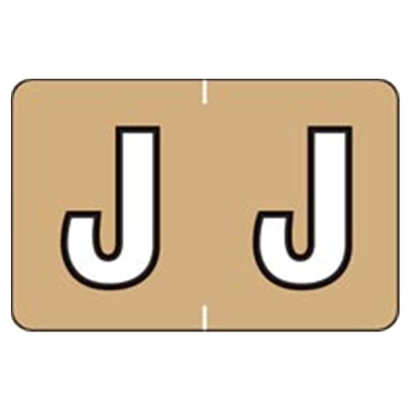 IFS Filing Systems  Sycom Compatible "J" Label ET1.5"x1" 225/Pk