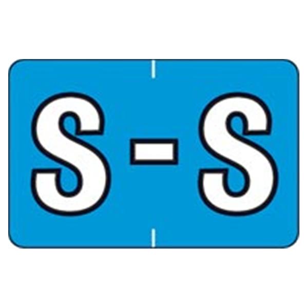IFS Filing Systems  Sycom Compatible "S" Label ET1.5"x1" 225/Pk