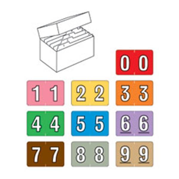 IFS Filing Systems  Sycom Numeric Starter Kit Box2,250 Labels Ea