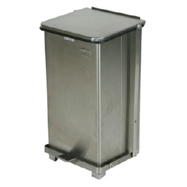 Rubbermaid Square Step Can SS 12 Gallon12x23 PL Lnr Ea