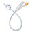 Medline Industries  Catheter Foley 20Fr 5-10cc Firm Tip 100% Silicone 2-Way 10/Ca