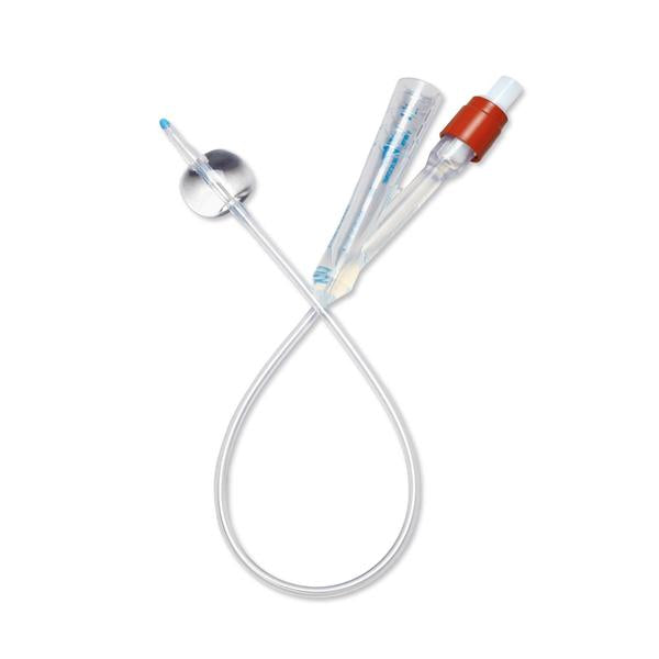 Medline Industries  Catheter Foley 8Fr 3mL Firm Tip 100% Silicone 2-Way 10/Ca