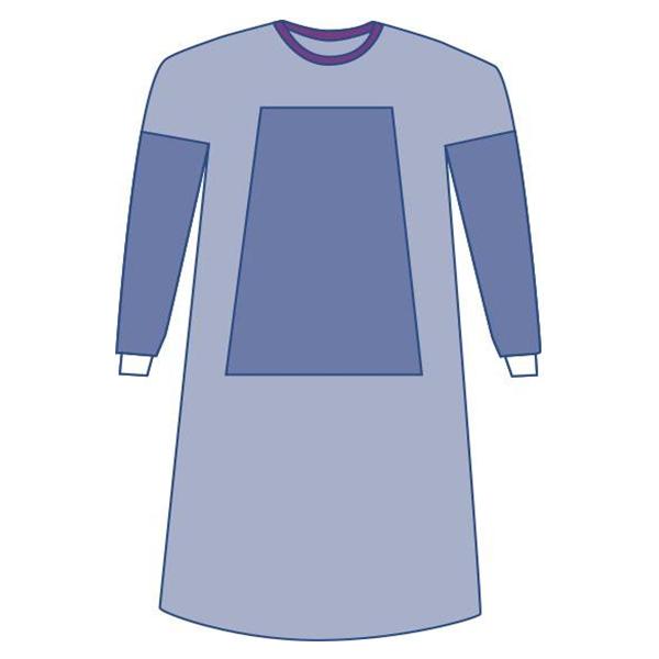 Medline Industries  Gown Eclipse 2X Large Blue 18/Ca