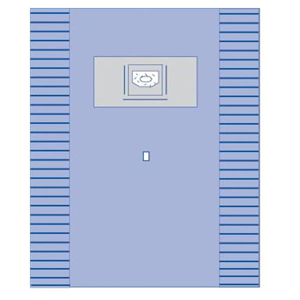 Medline Industries  Drape Ophthalmic Ophthalmic Fenestrated 77x100" Sterile 20/Ca