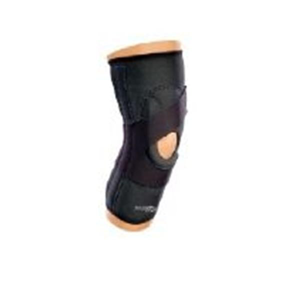 DJO Support Lateral "J" Adult Knee Neo Black Size X-Large Right Ea