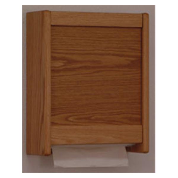 Wooden Mallet Towel Dispenser C-Fold / Multifold Wood Light Oak Ea