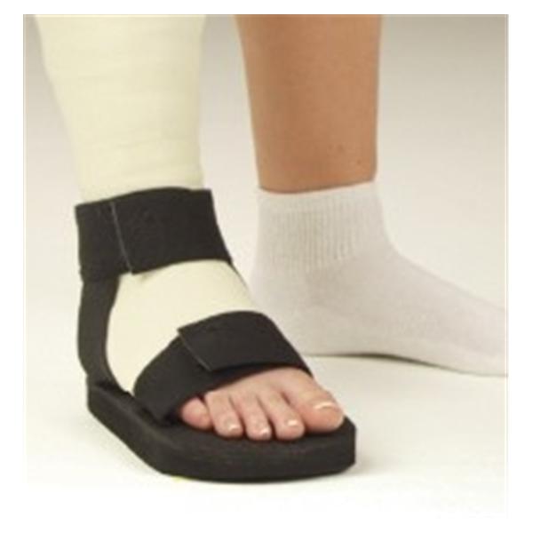 Deroyal Industries  Boot Cast Black Rocker Sole 13x5.5" Size Large Ea