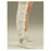 Deroyal Industries  Brace Fracture Adult Tibial Thrmplstc White Size Medium Left Ea