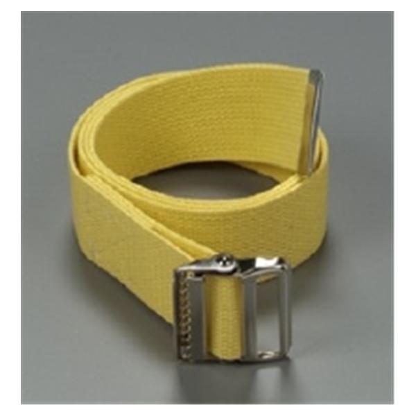 Deroyal Industries  Belt Gait Heavy Duty Rib/Torso Cotton Yellow Ea