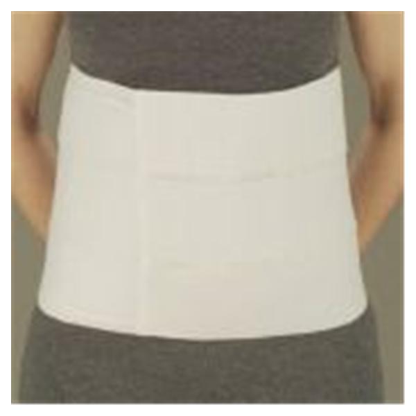 Deroyal Industries  Binder Abdominal Elastic White Size 8" X-Large Ea (13530008)