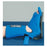 Deroyal Industries  Boot Contracture Fleece Blue Boot Sole 11-13" Foot Size Large Ea