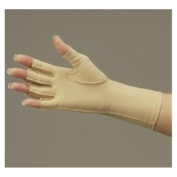 Deroyal Industries  Glove Edema Hand Champagne Size 8" Small Right Ea