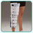 Deroyal Industries  Immobilizer Deluxe Adult Knee Canvas White/Blue Universal Ea (1160917)
