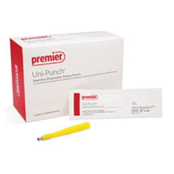 Premier Medical Bpsy Pnch Drml Uni-Punch 2.5 Rbd Hlw Hndl SS Bld Disp Strl 50/Bx