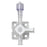 Smiths Medical ASD Stopcock 3-Way Hi-Flo Proximal/Distal Luer Lock 25/Ca