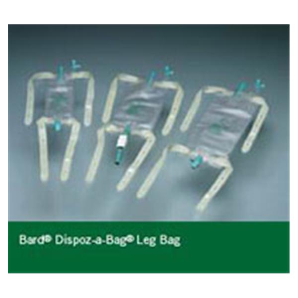 Bard Medical Division Bag Leg Dispoz-A-Bag 19oz Vinyl Medium 50/Ca (150319)