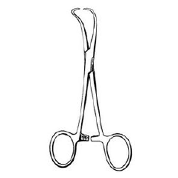 Sklar Instruments Clamp Towel Backhaus Merit 3-1/2" Curved Perf 1x1 Prng SS Ea