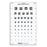 Good-Lite Chart Illiterate Vision Testing 10' Testing Distance 14x9" Ea (600722)