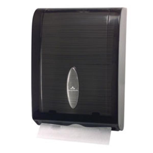 Georgia Pacific Towel Dispenser C-Fold / Multifold Translucent Smoke Ea