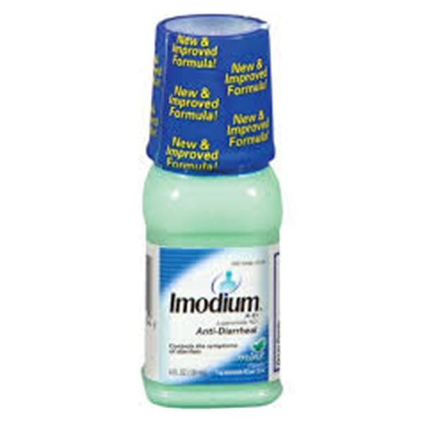 J&J Sales & Logistics Imodium A-D Liquid Bottle Mint 4oz 4oz/Bt, 36 BT/CA (301340400)
