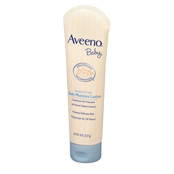 Johnson & Johnson Consumer Aveeno Baby Daily Moisturizing Lotion 8oz 8oz/Tb, 12 TB/CA (111651700)