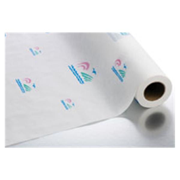 Graham Medical Table Paper Exam Smooth 18 in x 125 Feet Seascape 12/Ca