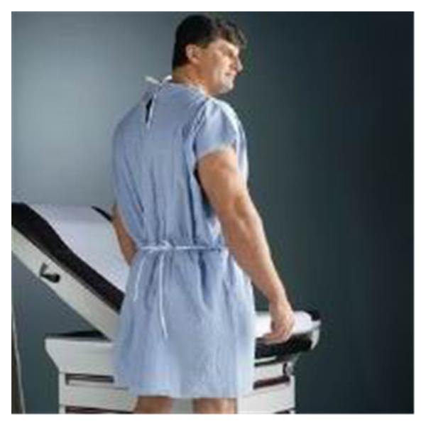 Graham Medical Gown Exam 30 in x 42 in Blue 50/Ca (228)