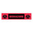 TimeMed a Div of PDC Label Biohazard Tape Red 2x1/2" 500/Rl 500/Rl