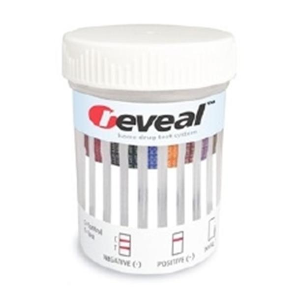 American Screening  Reveal Drug Screen Cup 8 Panel Ea, 25 EA/CA (ASC-RMCUP-284)