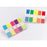 100 Flags/Pack; Assorted Colors Dimensions: 1/2" W X 1 3/4" L