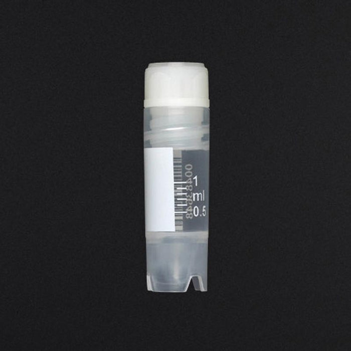 Globe Scientific CyroClear Cyrogenic Tubes - VIAL, CRYO, ST, INT THREAD, RB, 2ML, 500/C - 3003