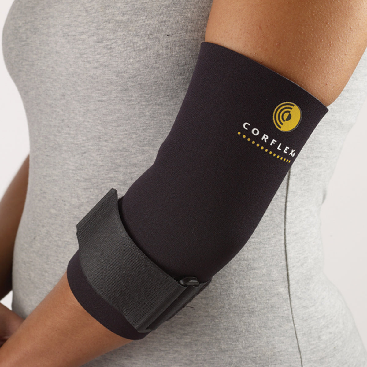 Corflex Neoprene Back Wrap Support - Universal Size For Lower Back Pain Relief, Lumbar Support With Pressure Pad