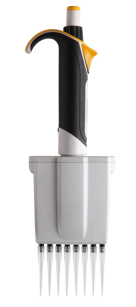 Globe Scientific Inc 8-Channel Diamond Advance Pipettors - PIPETTE, 8-CH, ADJUST VOL, 10-100UL, BLUE - 3344-100