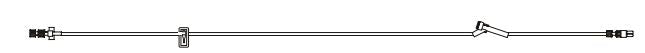 BD Extension Sets - 9" Standard-Bore IV Extension Set with 1.4 mL Priming Volume, Split Septum Port and Spin Male Luer Lock - 10807854